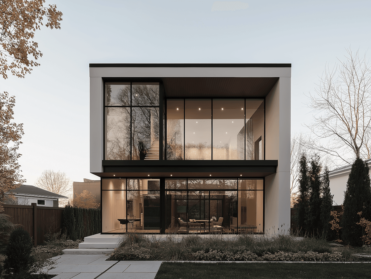 Elegante Immobilienansicht